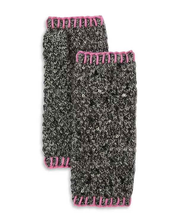 Кашемировые твидовые перчатки с пайетками Carolyn Rowan Accessories, мультиколор
Кашемировые твидовые перчатки с пайетками Carolyn Rowan Accessories, мультиколор
