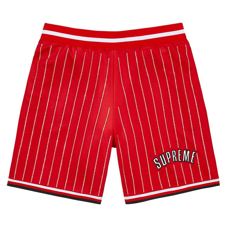 Шорты Supreme Rhinestone Stripe Basketball Short, Red
Шорты Supreme Rhinestone Stripe Basketball Short, Red