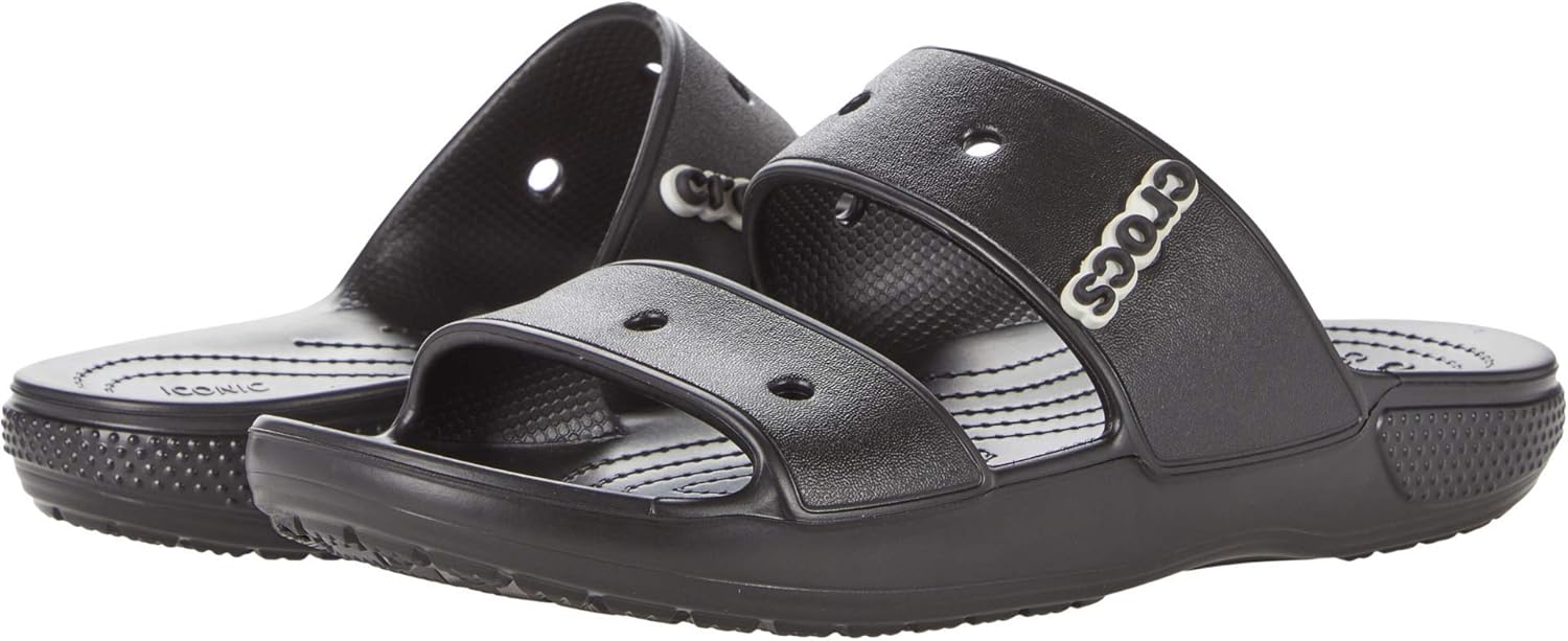 Сандалии Crocs Unisex Classic для взрослых с двумя ремешками, черный
Сандалии Crocs Unisex Classic для взрослых с двумя ремешками, черный