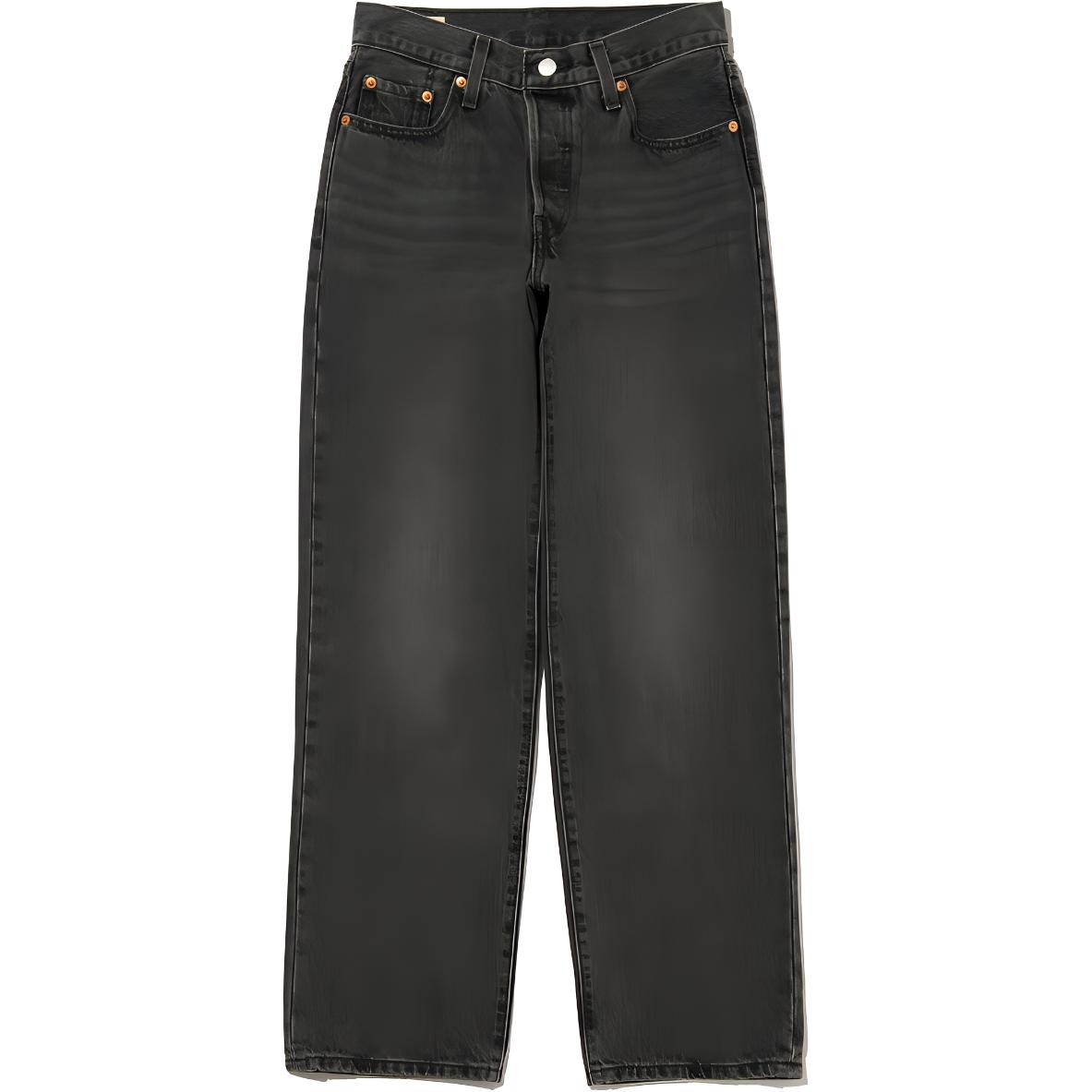 Джинсы levi's ribcage wide leg Levis, черный
Джинсы levi's ribcage wide leg Levis, черный