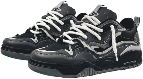 Удобные и модные туфли с толстой подошвой, дышащие повседневные спортивные кроссовки для скейтборда, всесезонные мужские спортивные туфли на шнуровке Azttoztto, черный
Удобные и модные туфли с толстой подошвой, дышащие повседневные спортивные кроссовки для скейтборда, всесезонные мужские спортивные туфли на шнуровке Azttoztto, черный