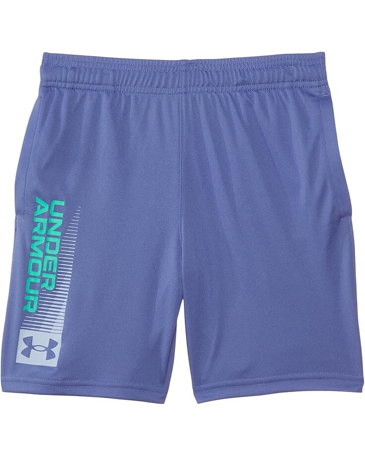 Шорты Under Armour Kids Tech Wordmark Shorts, цвет Starlight/Celeste 
Шорты Under Armour Kids Tech Wordmark Shorts, цвет Starlight/Celeste