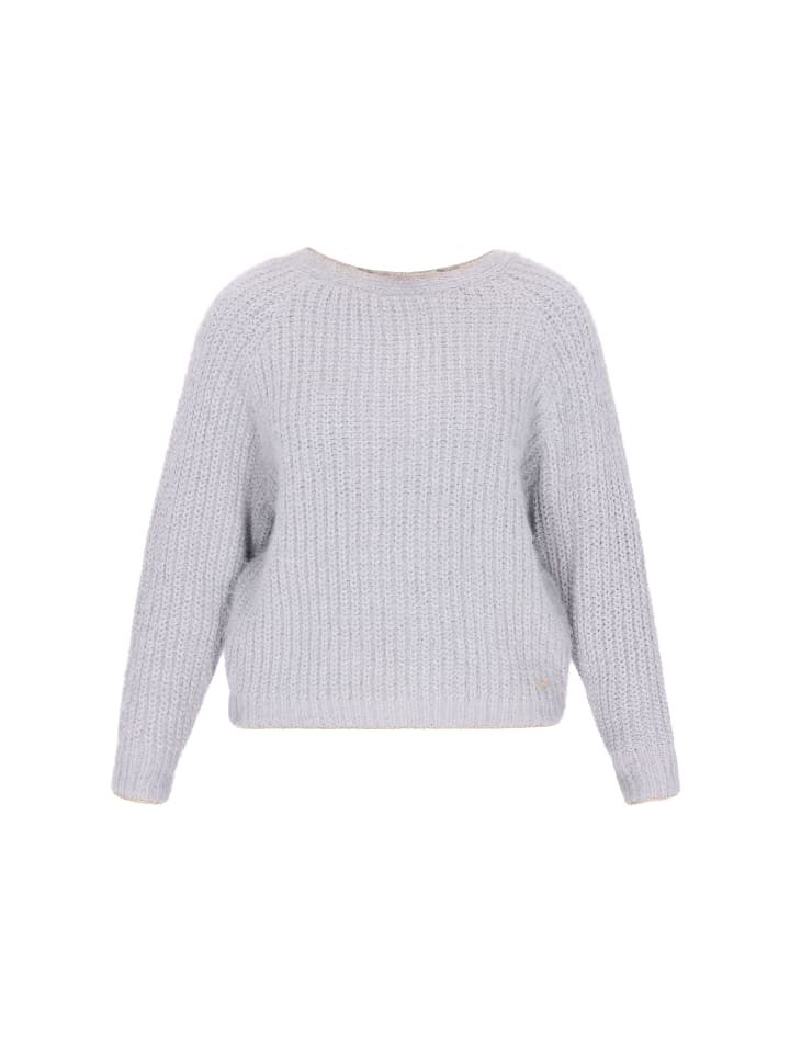 DreiMaster Женский свитер серого меланжевого цвета
DreiMaster Женский свитер серого меланжевого цвета