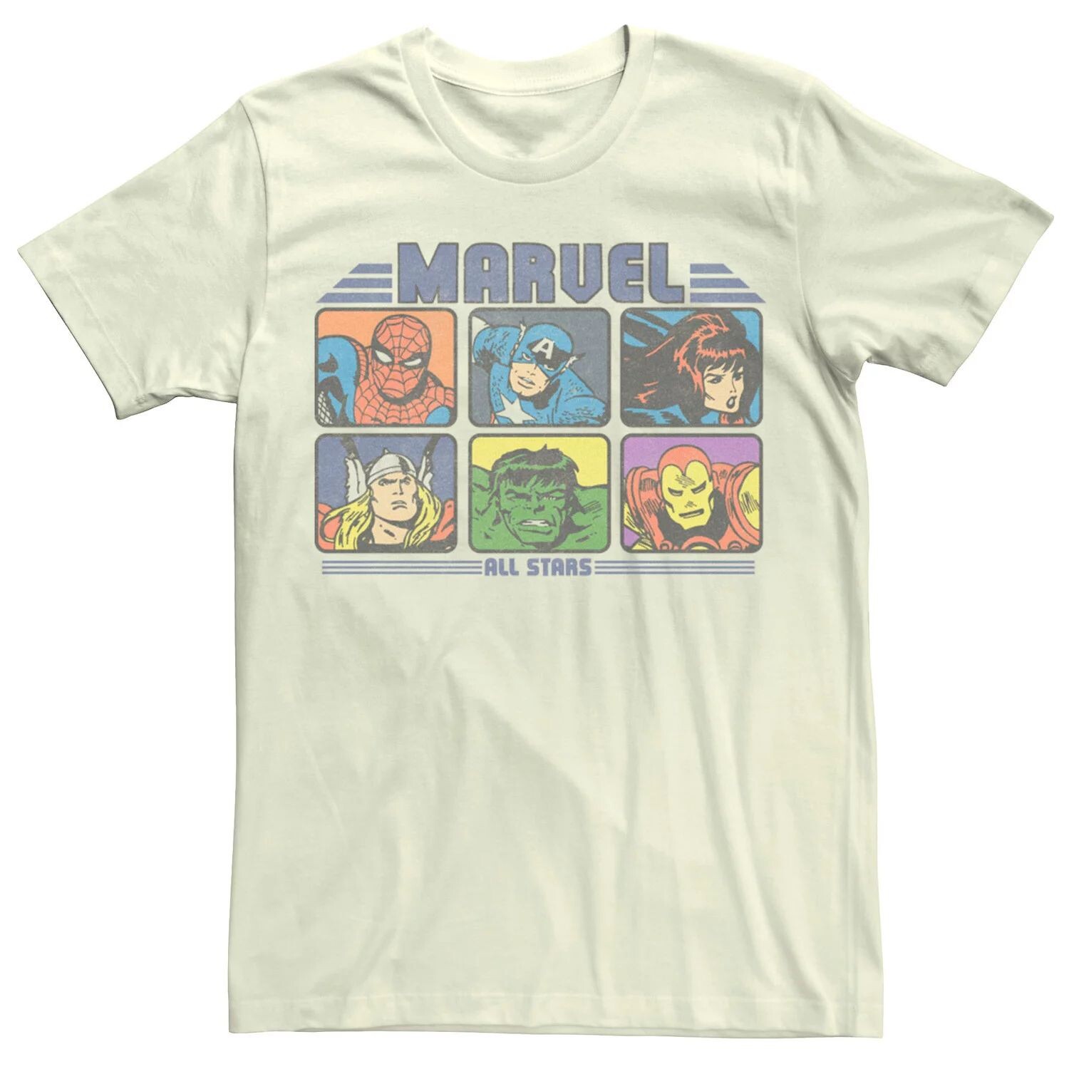 Мужская футболка с комиксами Marvel All Stars Comics Licensed Character
Мужская футболка с комиксами Marvel All Stars Comics Licensed Character