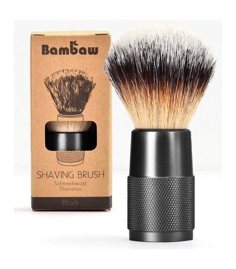 Многоразовый помазок для бритья из веганского нейлона, Черный Bambaw
Многоразовый помазок для бритья из веганского нейлона, Черный Bambaw