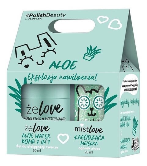 ФлосЛек, Алоэ, Набор уходовой косметики, 2 шт., Floslek
ФлосЛек, Алоэ, Набор уходовой косметики, 2 шт., Floslek