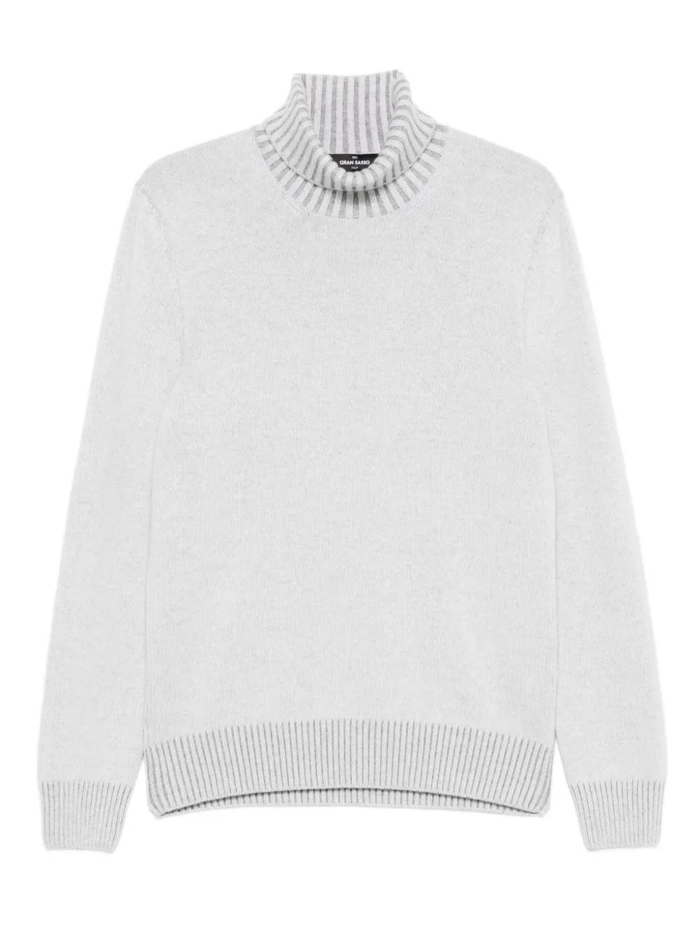 Свитер в рубчик с высоким воротником Gran Sasso, серый
Свитер в рубчик с высоким воротником Gran Sasso, серый