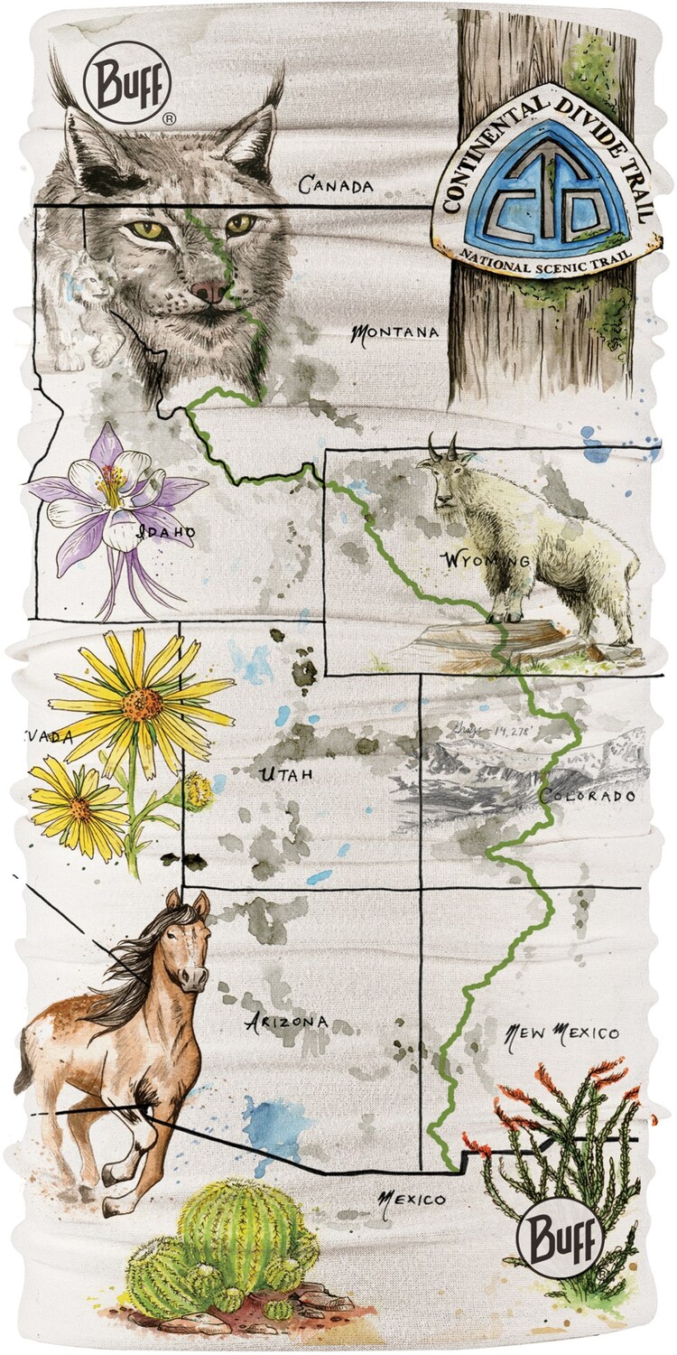 Оригинальный многофункциональный галстук - TC Continental Divide Trail Buff, мультиколор
Оригинальный многофункциональный галстук - TC Continental Divide Trail Buff, мультиколор