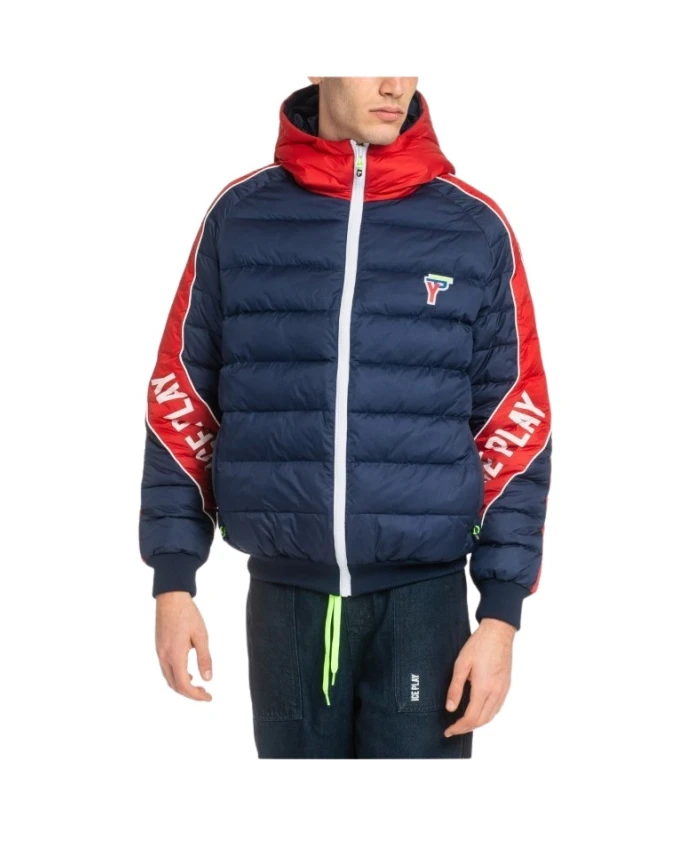 Мужская стеганая куртка, сине-красная Ice Play, синий
Мужская стеганая куртка, сине-красная Ice Play, синий