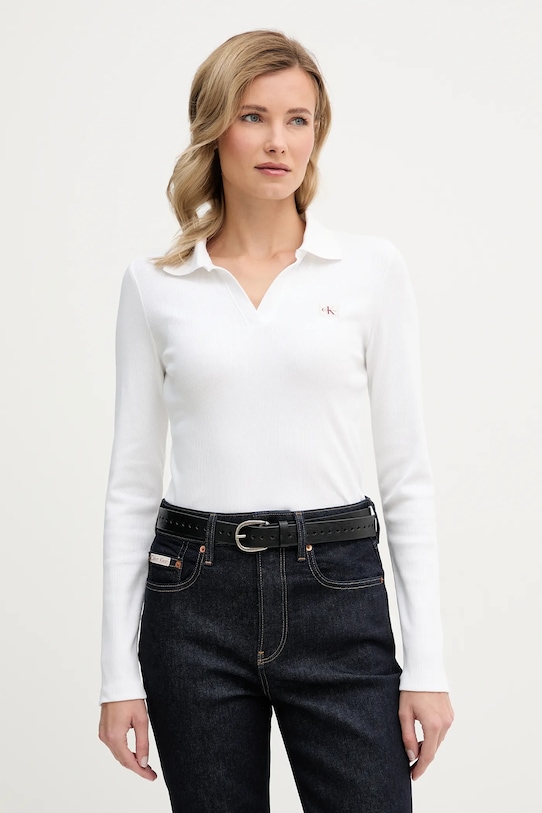 Лонгслив Calvin Klein Jeans, белый
Лонгслив Calvin Klein Jeans, белый