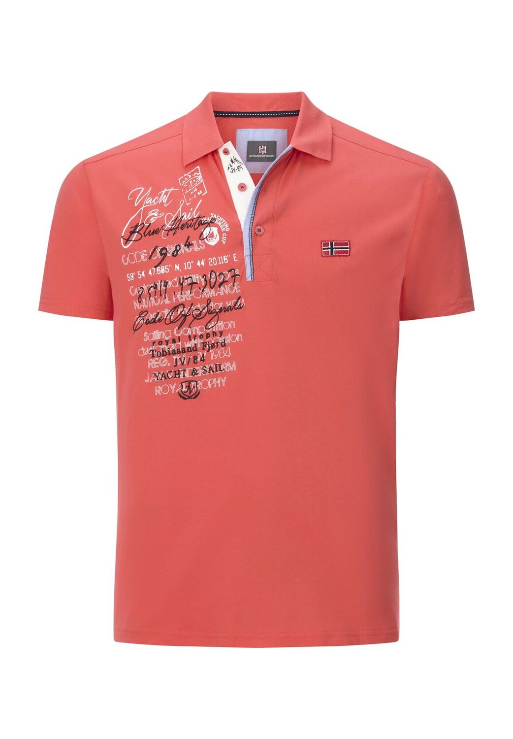 Рубашка-поло JANO JAN VANDERSTORM, розовый
Рубашка-поло JANO JAN VANDERSTORM, розовый
