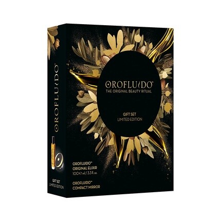 Подарочный набор Orofluido Limited Edition Эликсир с парфюмерным янтарным маслом для волос 100 мл + компактное зеркало
Подарочный набор Orofluido Limited Edition Эликсир с парфюмерным янтарным маслом для волос 100 мл + компактное зеркало