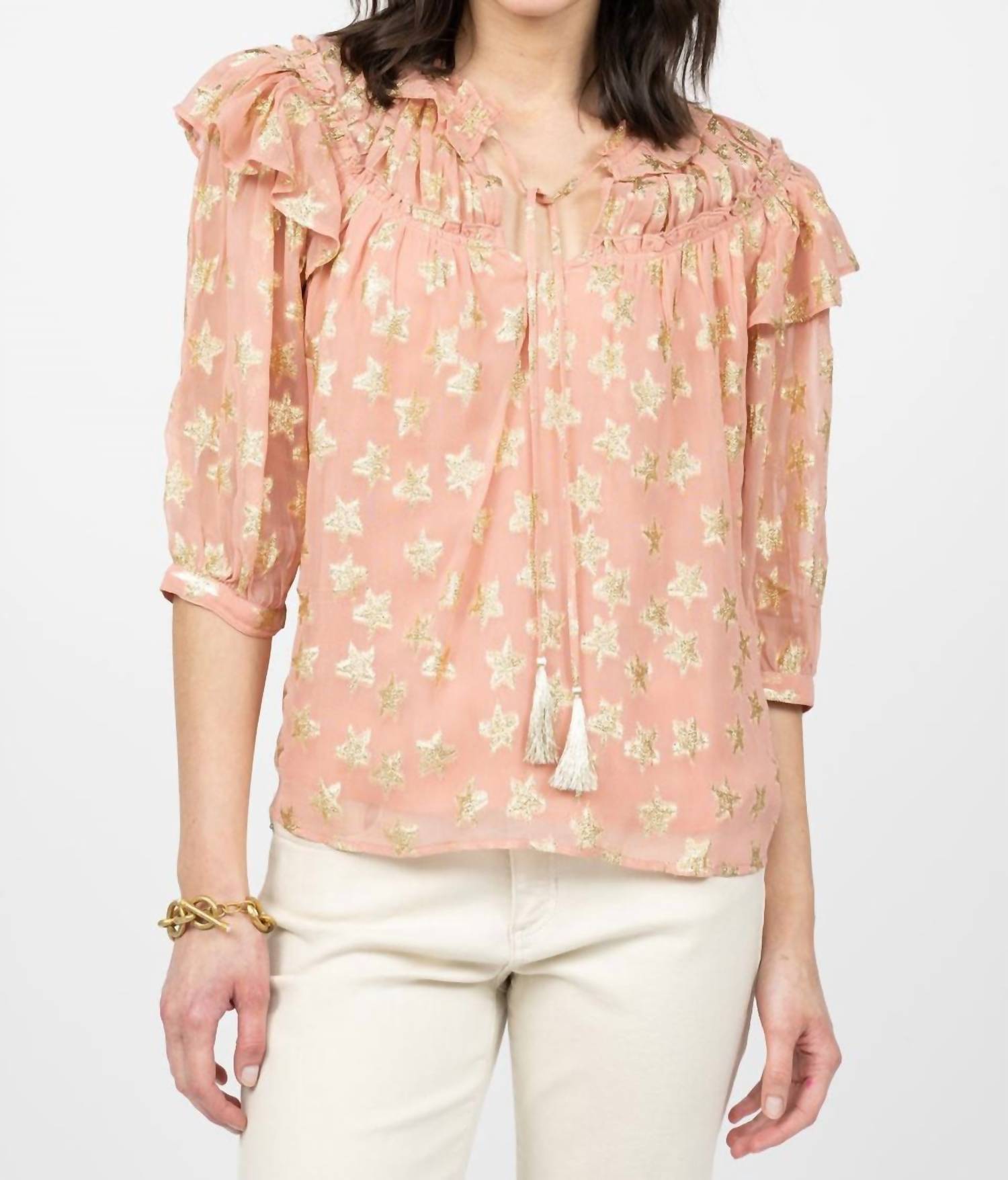 Блестящие звезды топ в розовом цвете Ivy Jane
Блестящие звезды топ в розовом цвете Ivy Jane