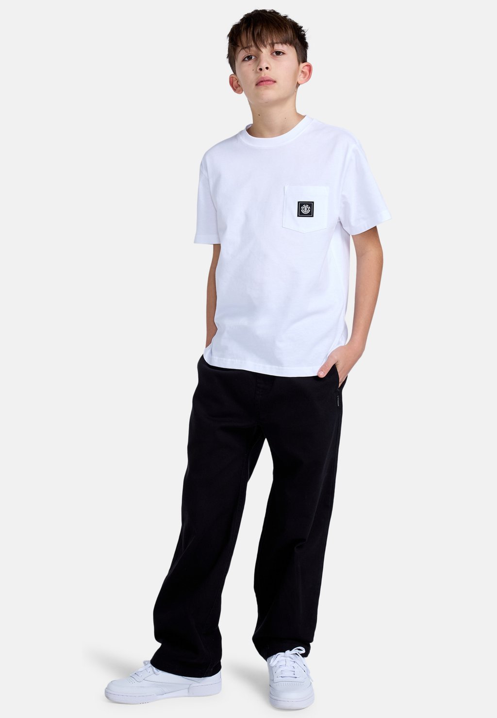 Базовая футболка Element, белый 
Базовая футболка Element, белый