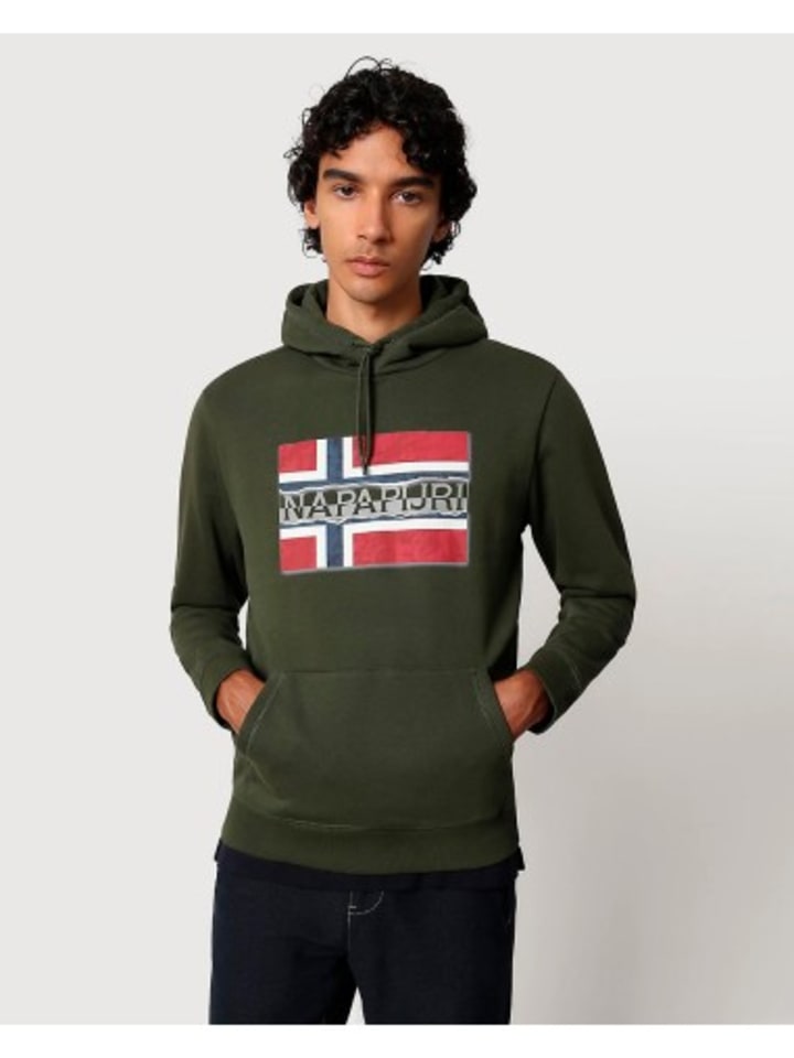 Толстовка Napapijri, зеленый
Толстовка Napapijri, зеленый