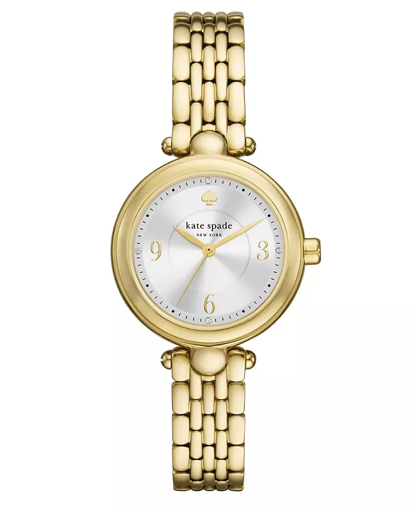 Женские часы Gracie Round с тремя стрелками из нержавеющей стали золотистого оттенка, 32 мм Kate Spade New York, gold-tone
Женские часы Gracie Round с тремя стрелками из нержавеющей стали золотистого оттенка, 32 мм Kate Spade New York, gold-tone