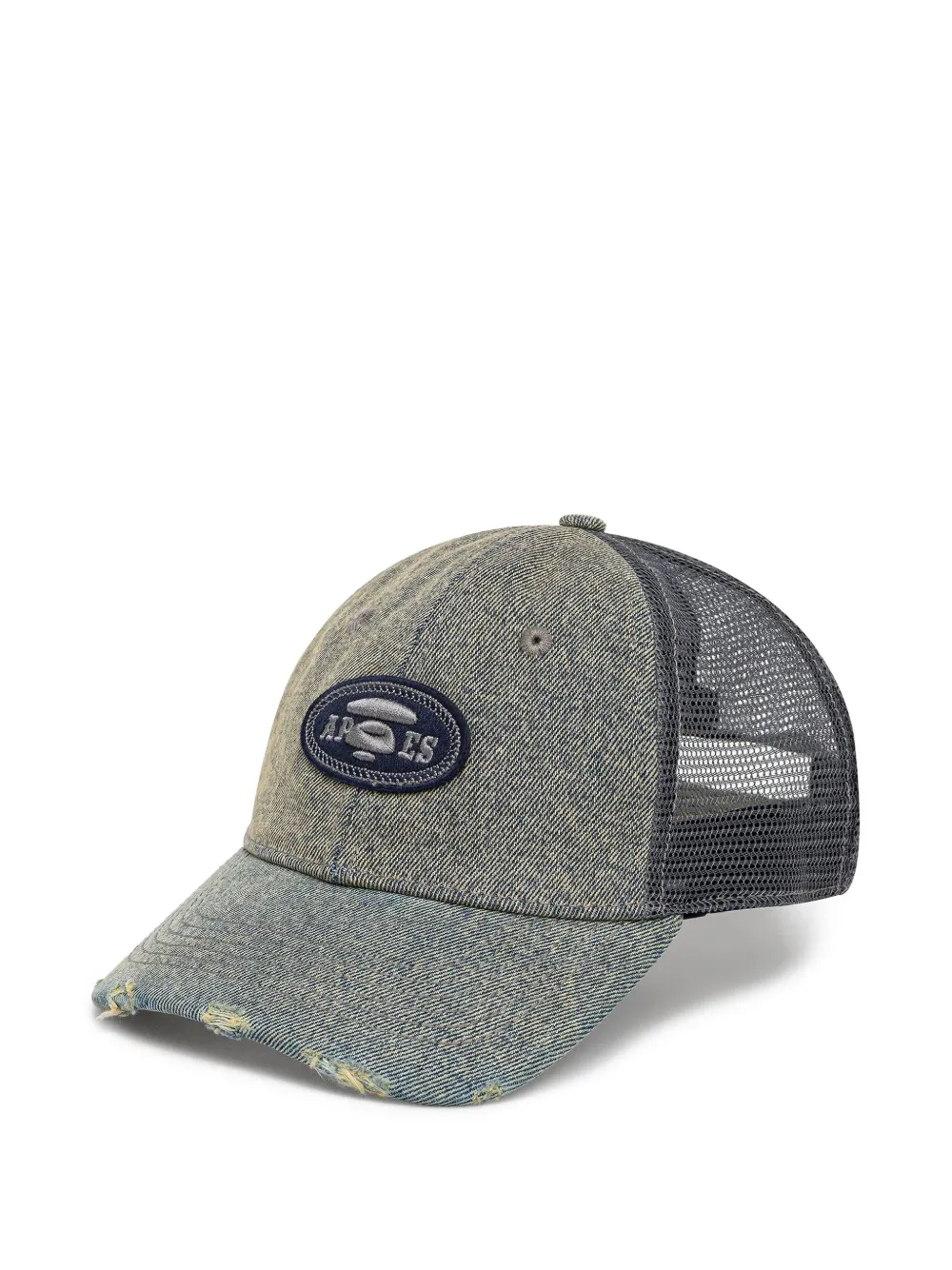 Джинсовая кепка Moonface Logo с эффектом потертости AAPE BY *A BATHING APE, синий
Джинсовая кепка Moonface Logo с эффектом потертости AAPE BY *A BATHING APE, синий