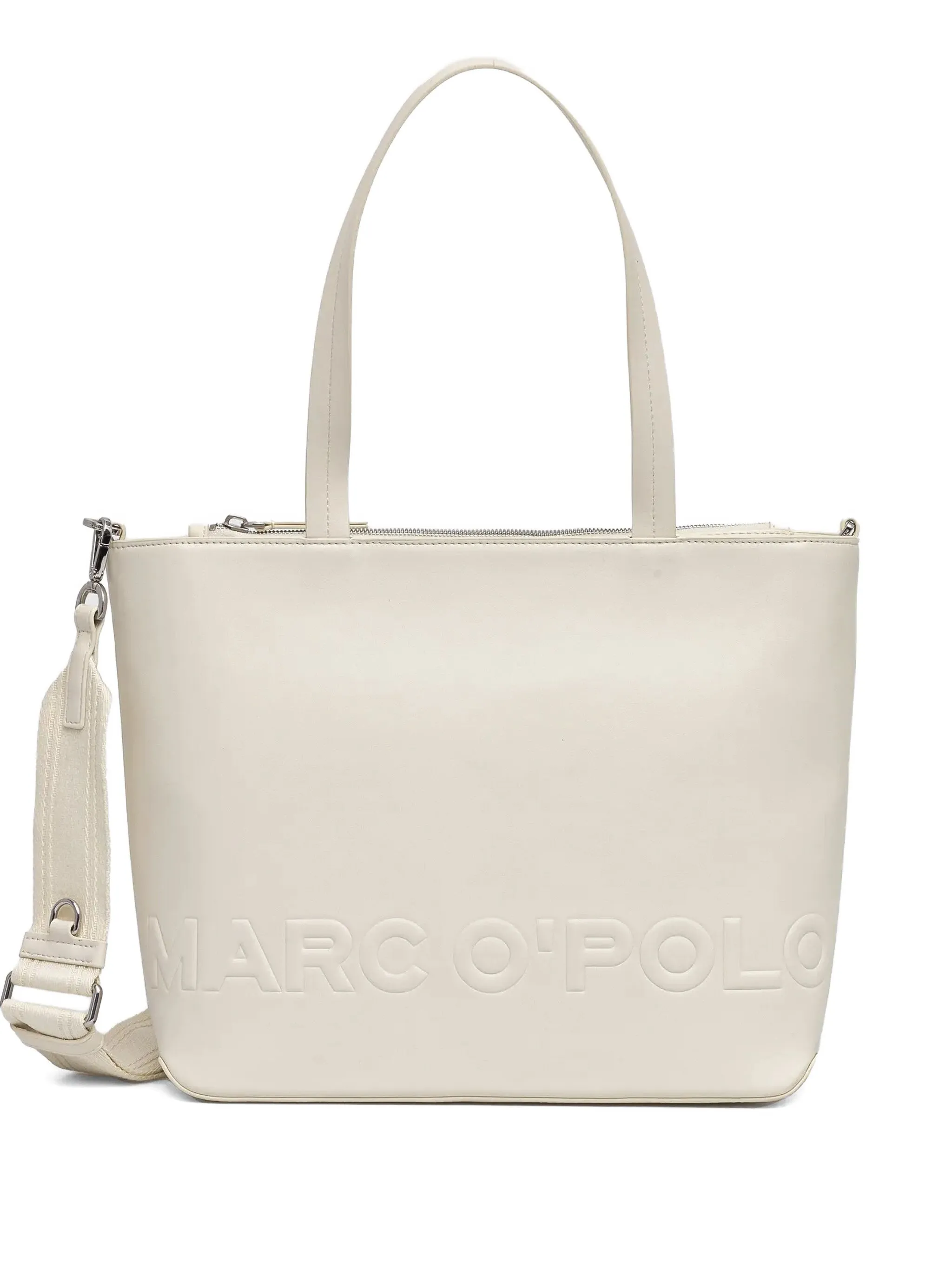 Сумка-тоут с тисненым логотипом Marc O'Polo, белый
Сумка-тоут с тисненым логотипом Marc O'Polo, белый