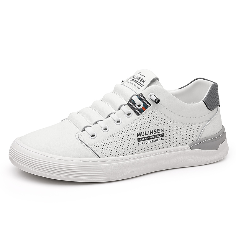 Износостойкие, легкие и дышащие низкие мужские кроссовки для скейтбординга Mulinsen, White
Износостойкие, легкие и дышащие низкие мужские кроссовки для скейтбординга Mulinsen, White