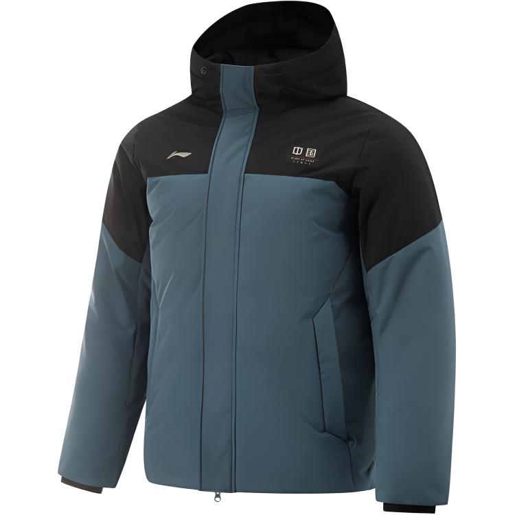 LINING Фитнес-куртка пуховая мужская, Snail Dark Cyan/Black
LINING Фитнес-куртка пуховая мужская, Snail Dark Cyan/Black