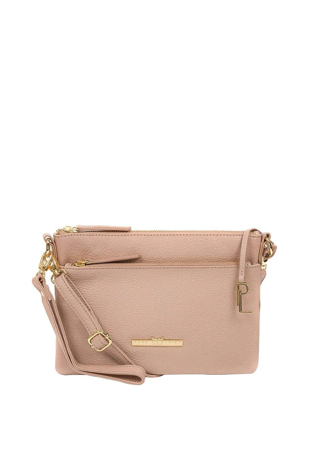 Кожаный клатч через плечо 'Lytham' Pure Luxuries London, розовый
Кожаный клатч через плечо 'Lytham' Pure Luxuries London, розовый