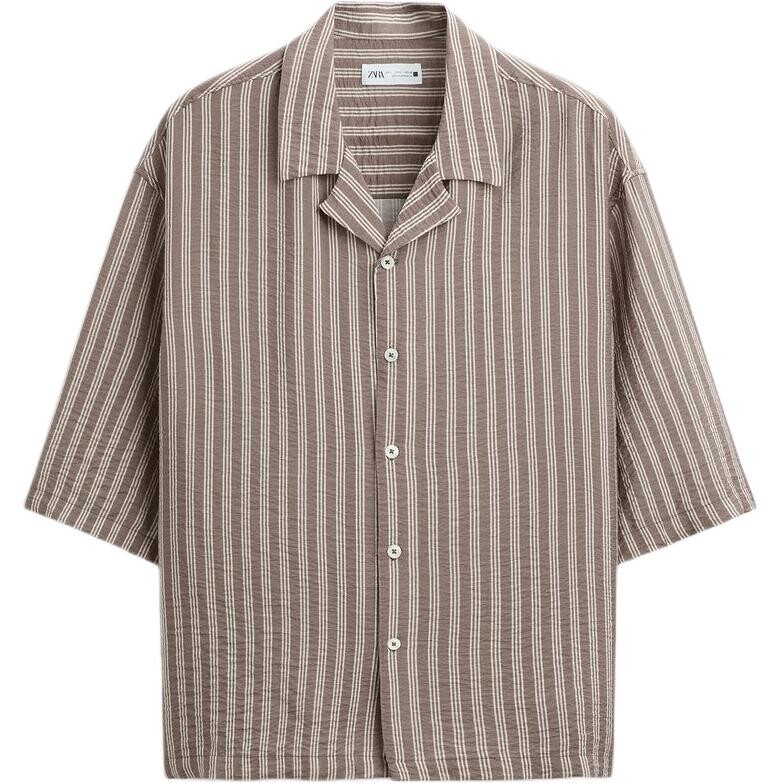 Рубашка мужская в полоску Zara, цвет Stripes
Рубашка мужская в полоску Zara, цвет Stripes
