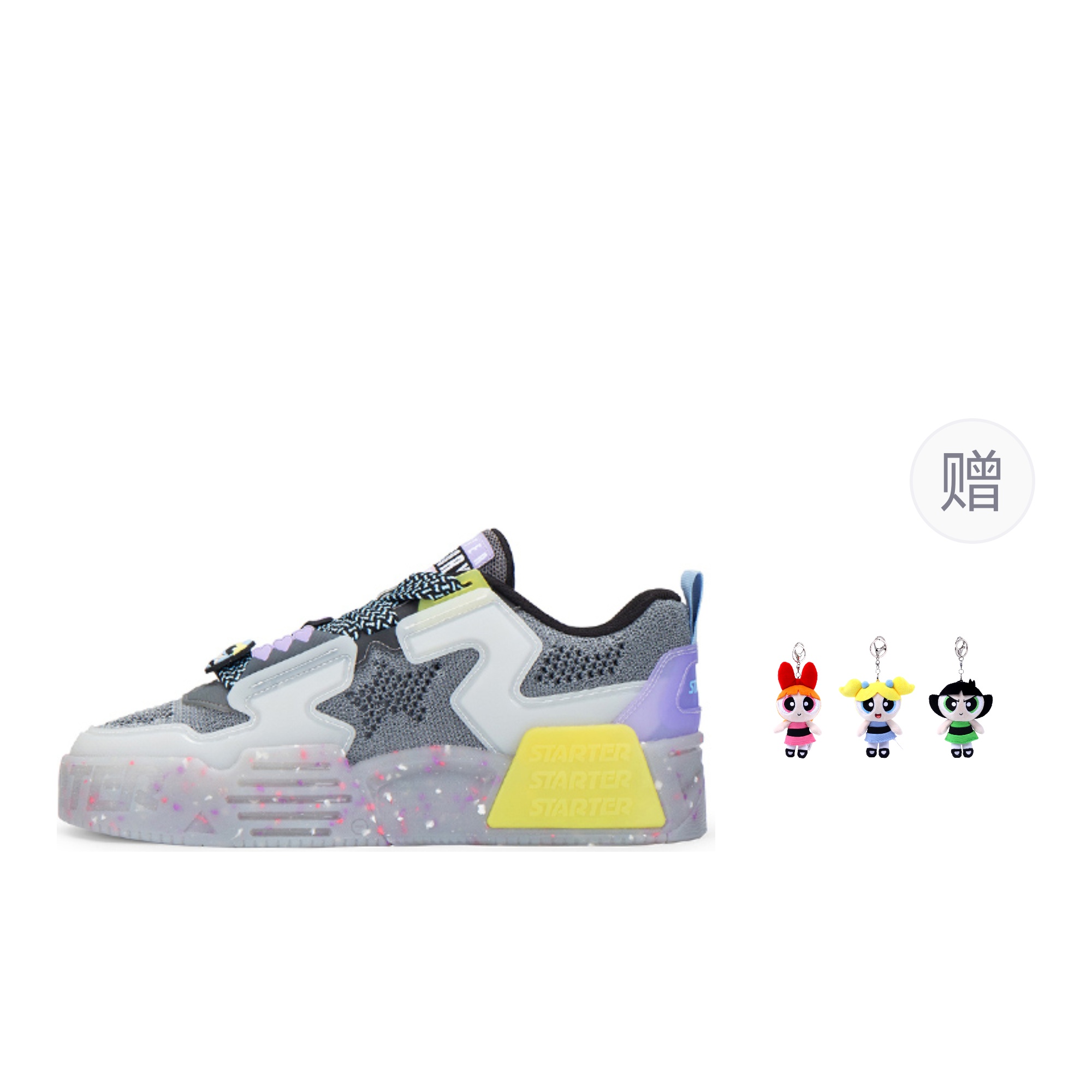 Кроссовки для скейтбординга Powerpuff Girls X, низкие, серые, мужские STARTER, Justice Gray
Кроссовки для скейтбординга Powerpuff Girls X, низкие, серые, мужские STARTER, Justice Gray