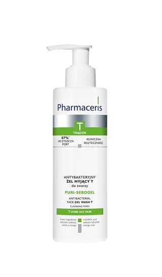 Т, антибактериальный очищающий гель для лица Puri-Sebogel, 190 мл Pharmaceris
Т, антибактериальный очищающий гель для лица Puri-Sebogel, 190 мл Pharmaceris