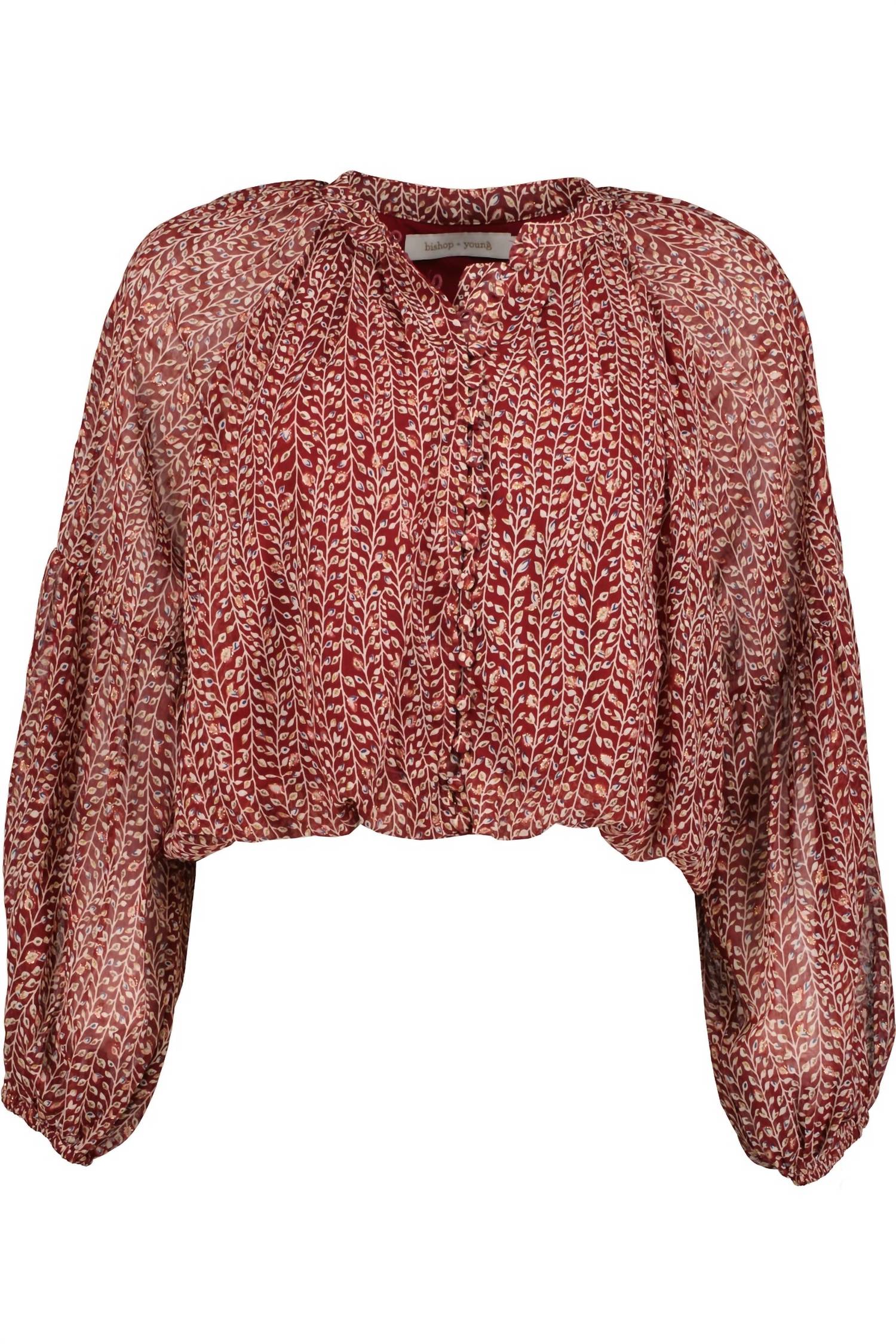 Женский топ Playing Favorites Maude Bubble Hem с принтом Lotus Lurex bishop + young, цвет lotus lurex print
Женский топ Playing Favorites Maude Bubble Hem с принтом Lotus Lurex bishop + young, цвет lotus lurex print