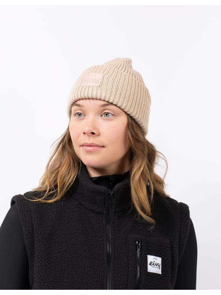 Вязаная шапка цвета песка eivy
Вязаная шапка цвета песка eivy