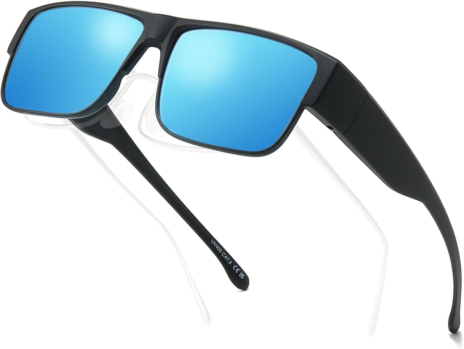 Поляризованные солнцезащитные очки LVIOE, надеваемые поверх обычных очков, для женщин и мужчин, облегающие солнцезащитные очки с защитой от УФ-излучения LS4101, A2 Matte Black/Blue
Поляризованные солнцезащитные очки LVIOE, надеваемые поверх обычных очков, для женщин и мужчин, облегающие солнцезащитные очки с защитой от УФ-излучения LS4101, A2 Matte Black/Blue