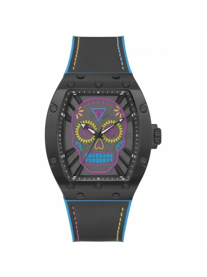 Guess Мужские аналоговые часы черного цвета
Guess Мужские аналоговые часы черного цвета