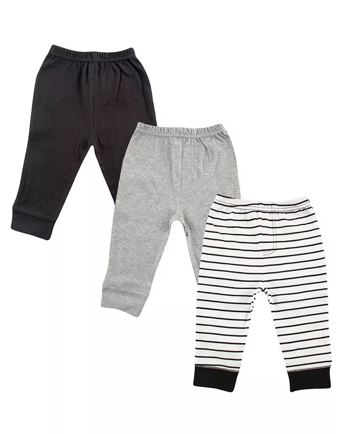 Хлопковые штаны для мальчиков Baby Boys, 3 шт Luvable Friends, черный
Хлопковые штаны для мальчиков Baby Boys, 3 шт Luvable Friends, черный