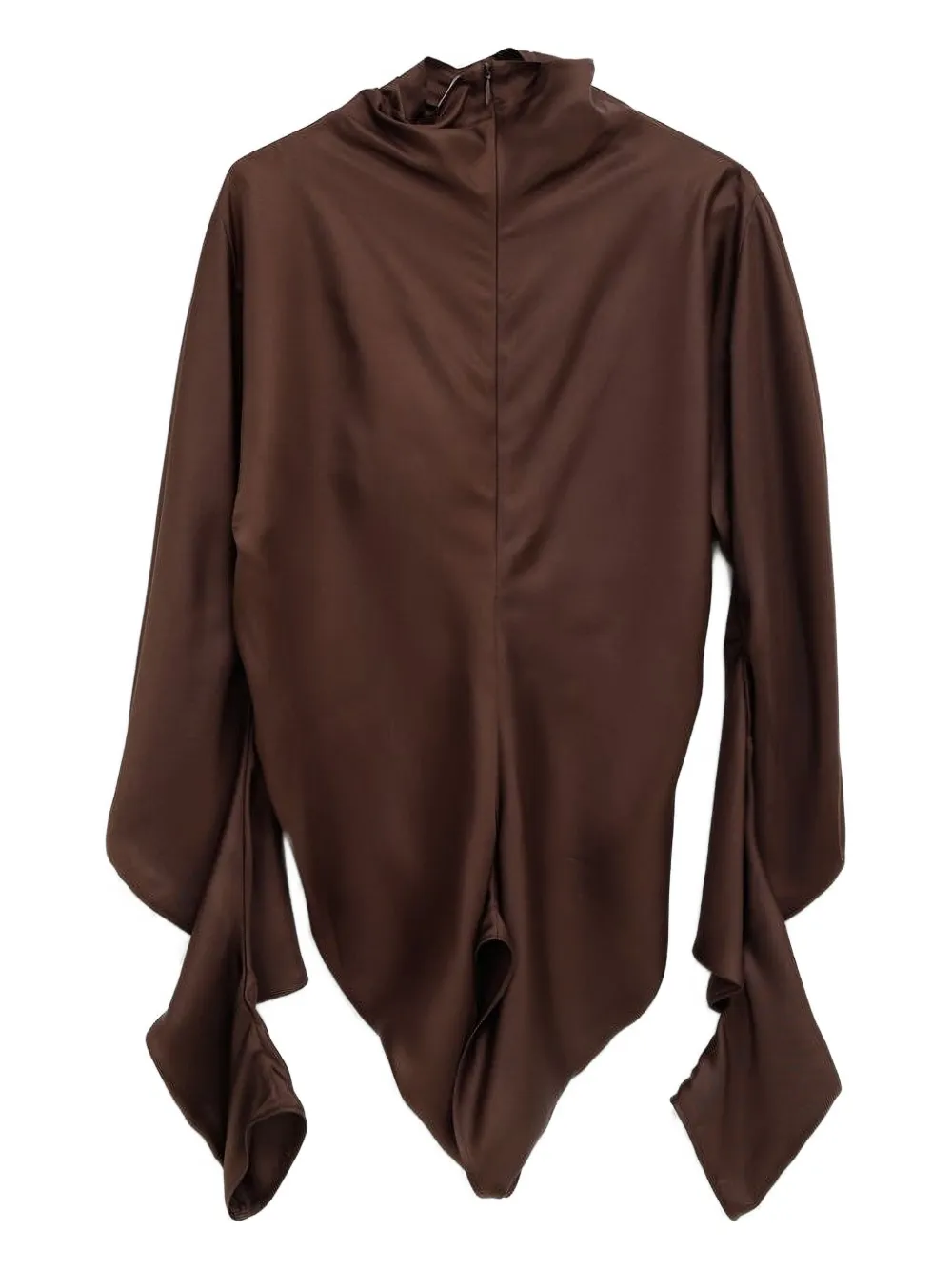 Боди с оборками THE ROW, коричневый
Боди с оборками THE ROW, коричневый