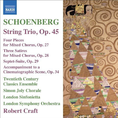 CD диск Schoenberg / O'Neil / Lsf / Lso / Craft: String Trio / Four Pieces of Mixed Chorus
CD диск Schoenberg / O'Neil / Lsf / Lso / Craft: String Trio / Four Pieces of Mixed Chorus