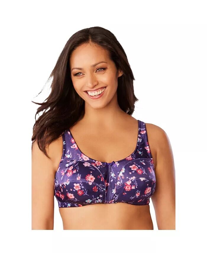 Атласный комфортный бюстгальтер больших размеров без косточек Comfort Choice, фиолетовый
Атласный комфортный бюстгальтер больших размеров без косточек Comfort Choice, фиолетовый