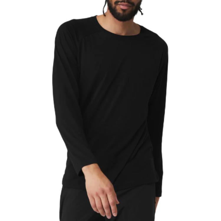 Мужские футболки с круглым вырезом, умеренно прямой крой Alo Yoga, черный
Мужские футболки с круглым вырезом, умеренно прямой крой Alo Yoga, черный