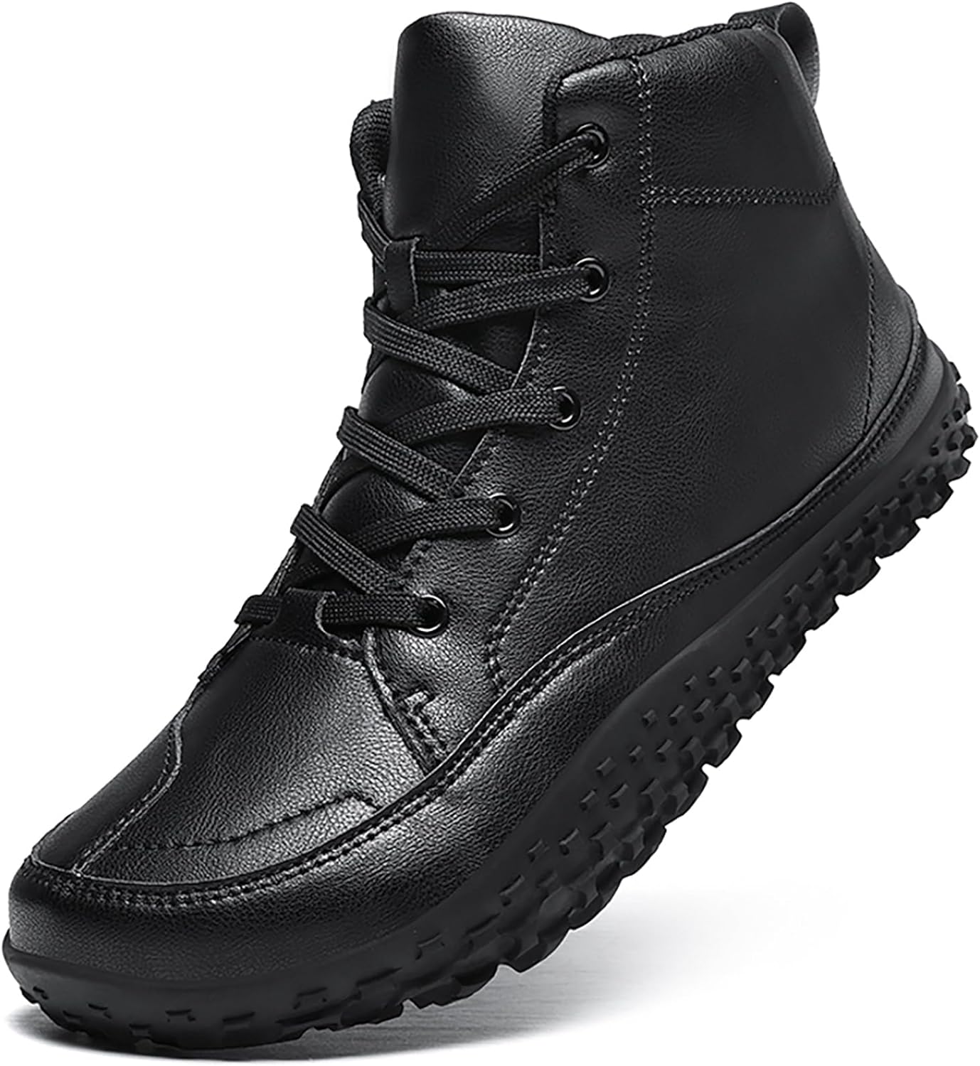 Мужские кожаные повседневные ботинки до щиколотки с классическим круглым носком, шнуровкой, удобной мягкой подошвой, противоскользящие чукка для вождения, прогулок и работы на улице Qeosnbx, черный
Мужские кожаные повседневные ботинки до щиколотки с классическим круглым носком, шнуровкой, удобной мягкой подошвой, противоскользящие чукка для вождения, прогулок и работы на улице Qeosnbx, черный