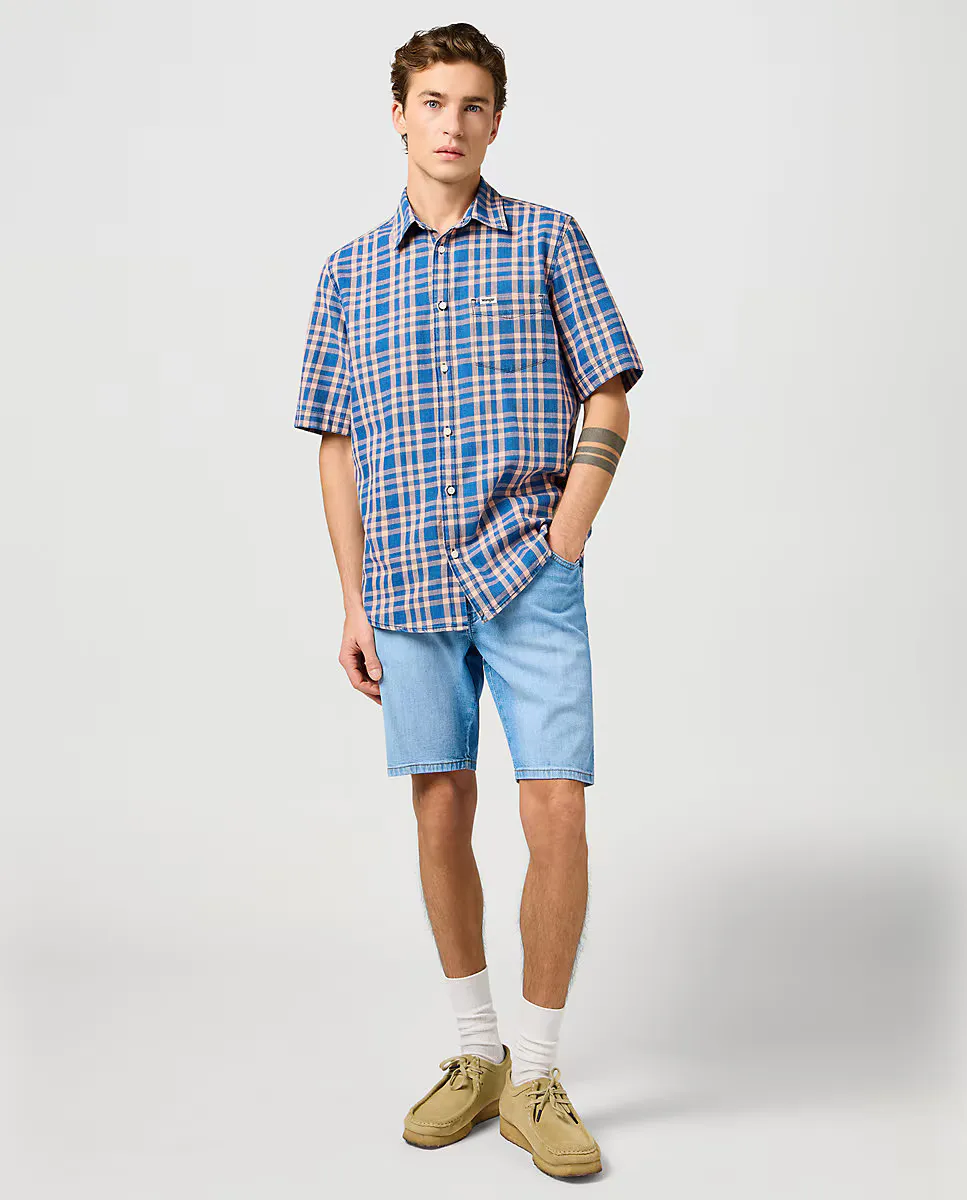 Мужские джинсовые шорты Texas, прямого кроя Wrangler, светло-голубой
Мужские джинсовые шорты Texas, прямого кроя Wrangler, светло-голубой