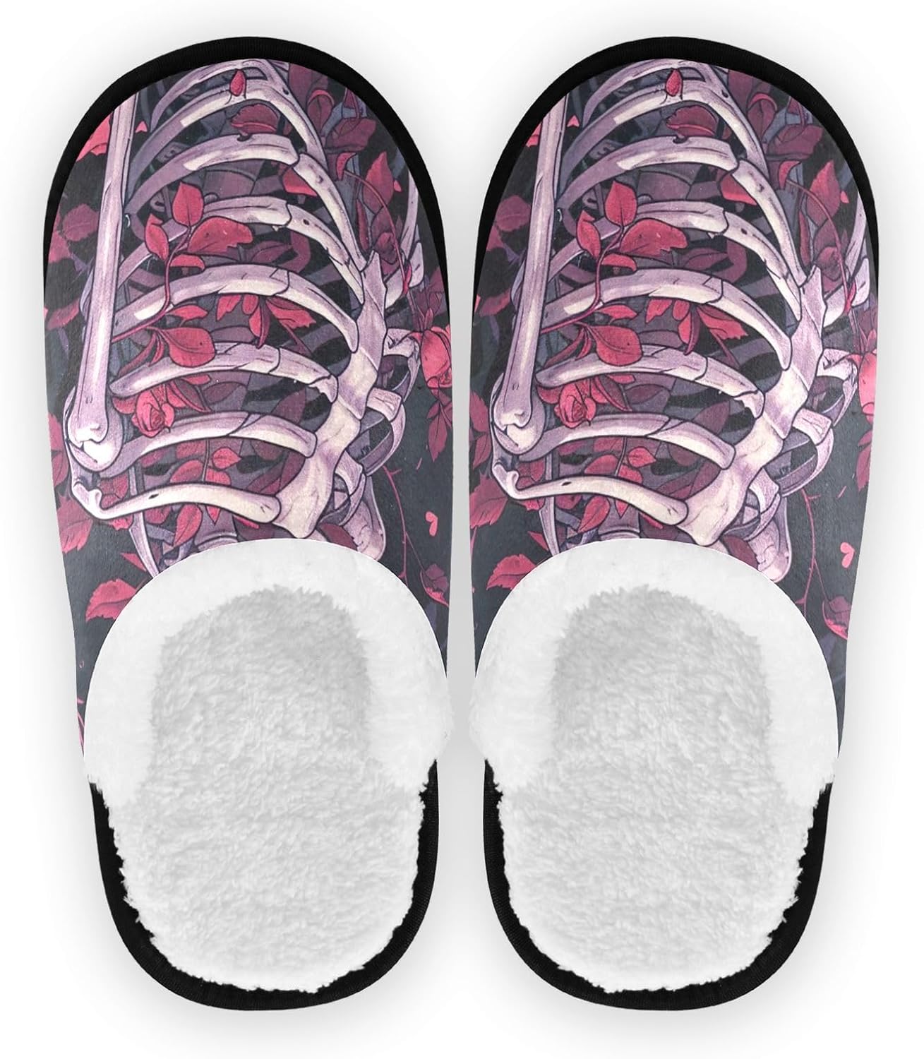 Домашние тапочки UMIRIKO с рисунком розового черепа для женщин и мужчин, моющиеся, с противоскользящей подошвой, с сумкой для хранения, для путешествий и спа, 20857912
Домашние тапочки UMIRIKO с рисунком розового черепа для женщин и мужчин, моющиеся, с противоскользящей подошвой, с сумкой для хранения, для путешествий и спа, 20857912