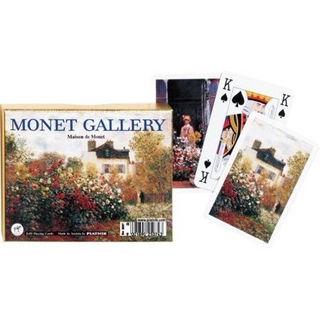 Игральные карты Piatnik MONET GALLERY 2 колоды, Импрессионизм, Maison de Monet
Игральные карты Piatnik MONET GALLERY 2 колоды, Импрессионизм, Maison de Monet