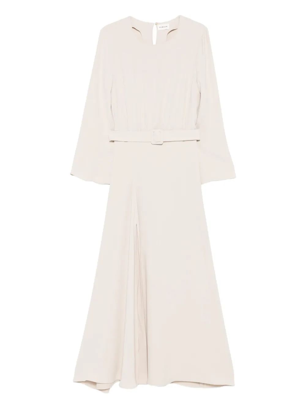 Платье с поясом и вырезом-замочной скважиной P.A.R.O.S.H., нейтральный
Платье с поясом и вырезом-замочной скважиной P.A.R.O.S.H., нейтральный