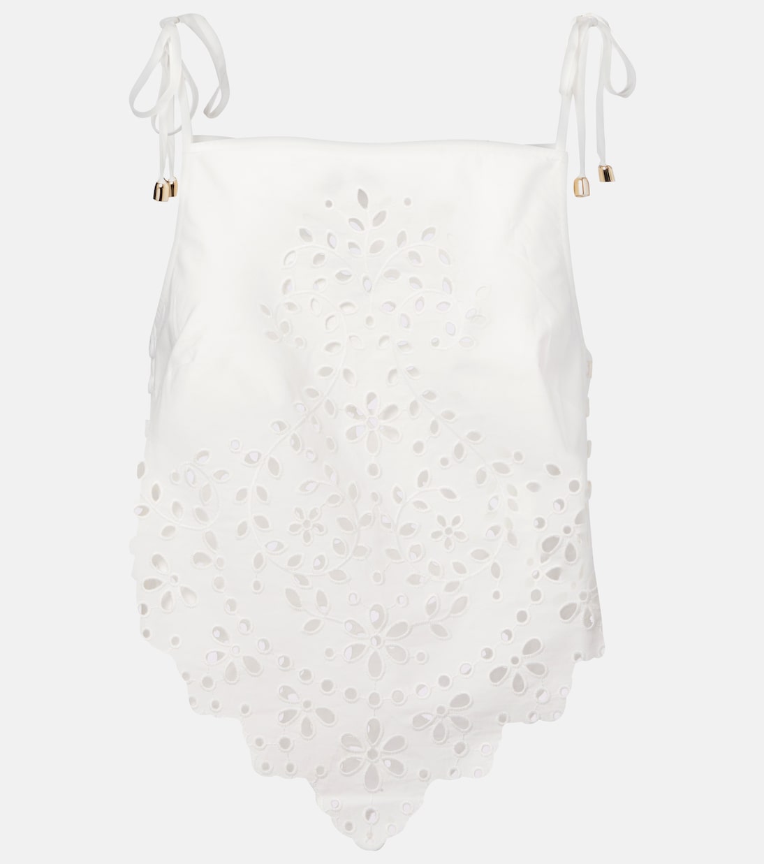 Вышитая хлопковая блуза Self-Portrait, белый
Вышитая хлопковая блуза Self-Portrait, белый