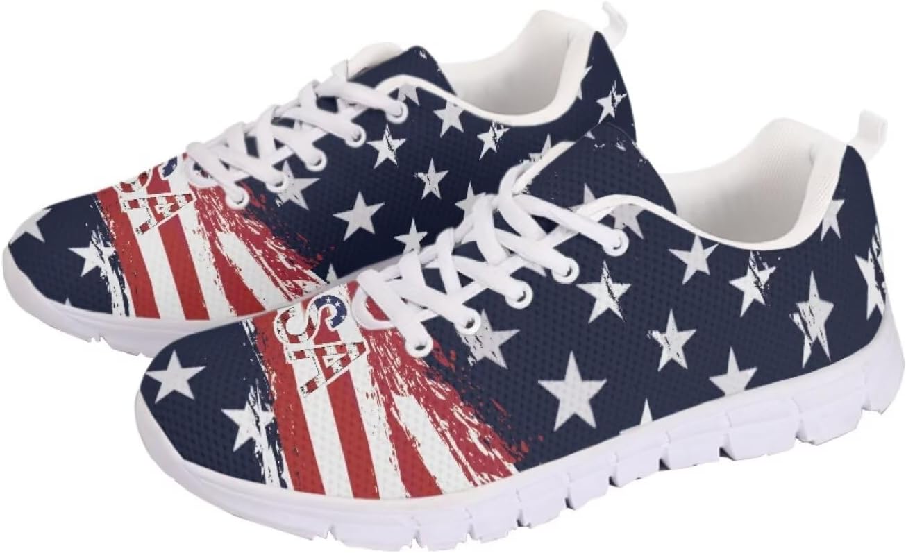 Кроссовки с американским флагом для прогулок, кроссовки на 4 июля, повседневные беговые кроссовки для фитнеса на День независимости Getelinseng, American Flag Usa
Кроссовки с американским флагом для прогулок, кроссовки на 4 июля, повседневные беговые кроссовки для фитнеса на День независимости Getelinseng, American Flag Usa