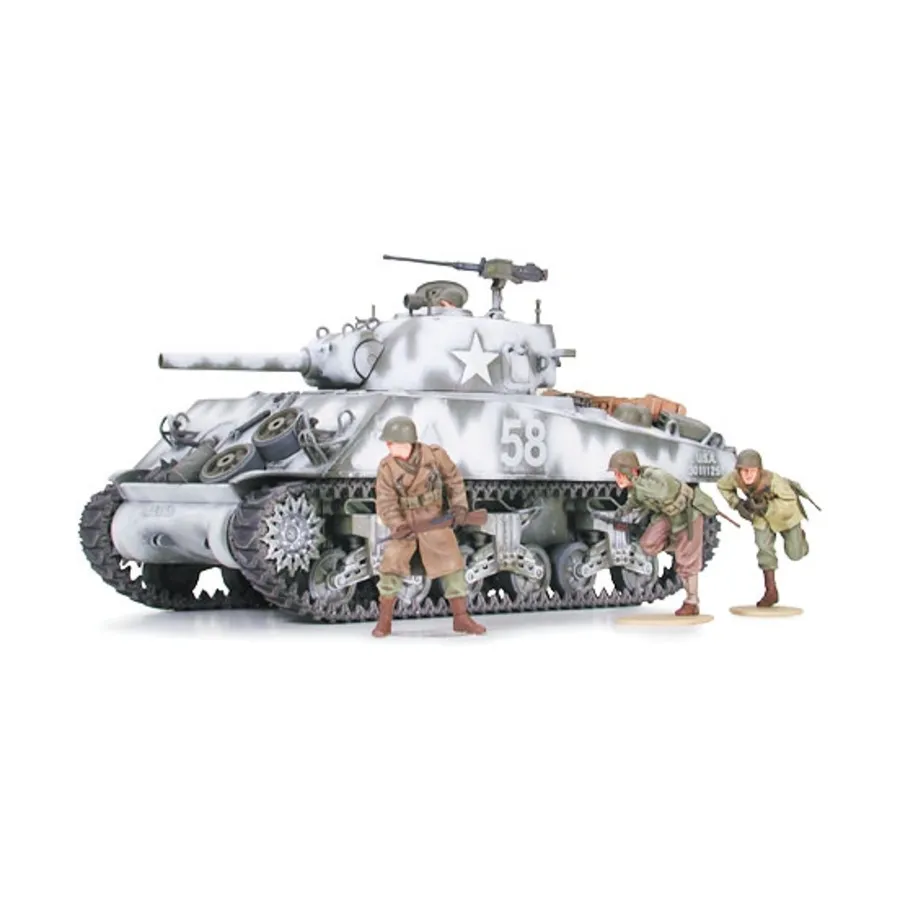 105-мм гаубица M4A3 Шерман, WWII Tank Models - 1/35 Scale
105-мм гаубица M4A3 Шерман, WWII Tank Models - 1/35 Scale