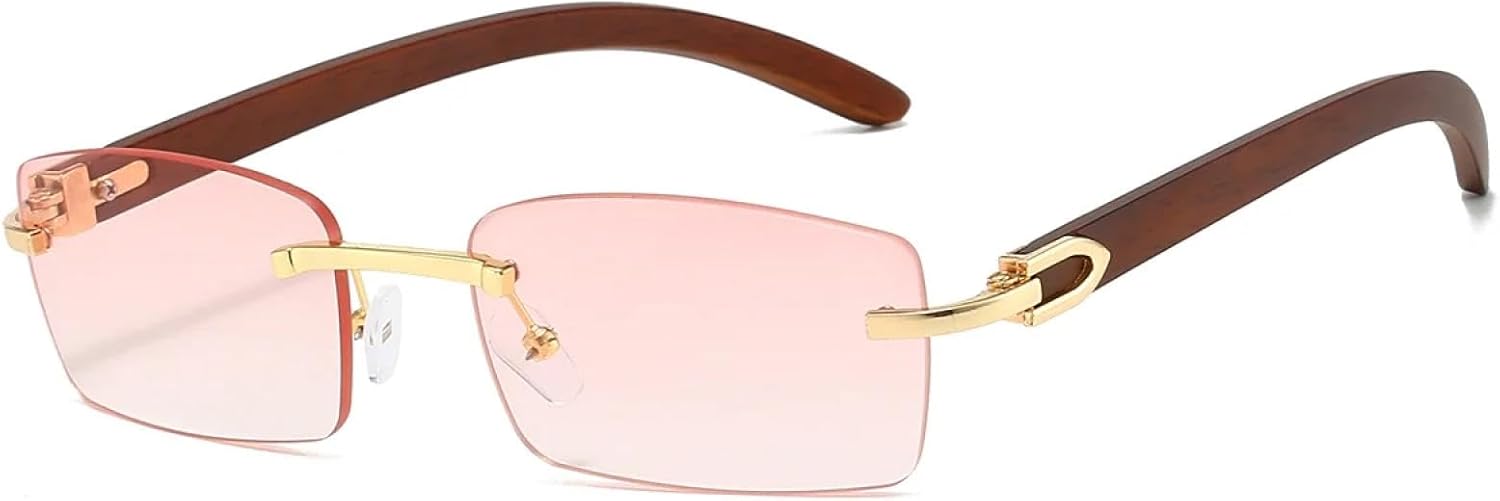 Солнцезащитные очки с защитой от УФ-излучения UV400 | Безободковые мужские градиентные очки для женщин | Линзы конфетных цветов для занятий спортом на открытом воздухе и вождения DSVIGF, Golden-gradient Pink
Солнцезащитные очки с защитой от УФ-излучения UV400 | Безободковые мужские градиентные очки для женщин | Линзы конфетных цветов для занятий спортом на открытом воздухе и вождения DSVIGF, Golden-gradient Pink