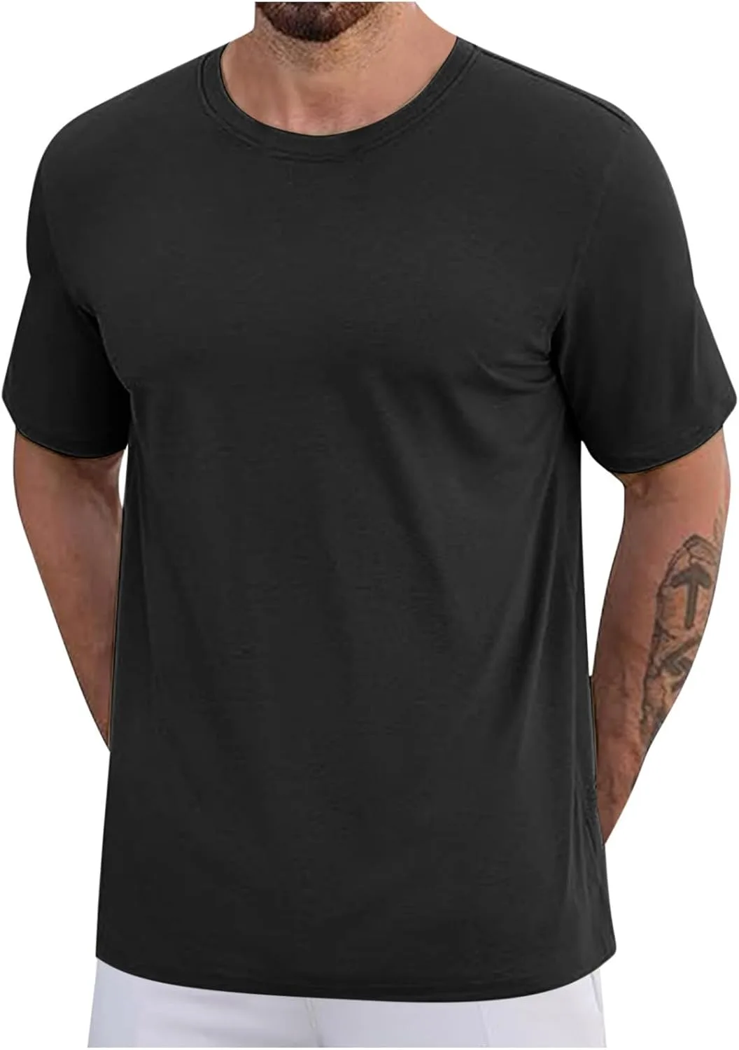 Мужская футболка с коротким рукавом Cotton Big and Tall, классическая, для тренировок
Мужская футболка с коротким рукавом Cotton Big and Tall, классическая, для тренировок