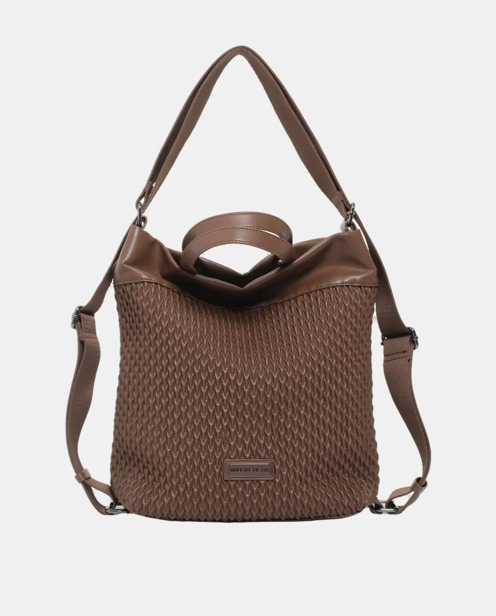 Рюкзак-трансформер из ПУ Robert Pietri, коричневый
Рюкзак-трансформер из ПУ Robert Pietri, коричневый