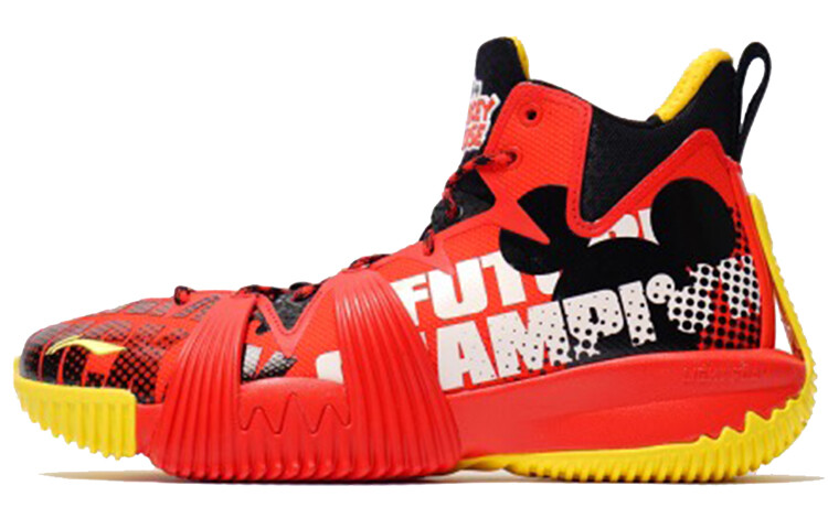 Баскетбольные кроссовки Disney X Badfive 1 мужские высокие красные Lining
Баскетбольные кроссовки Disney X Badfive 1 мужские высокие красные Lining