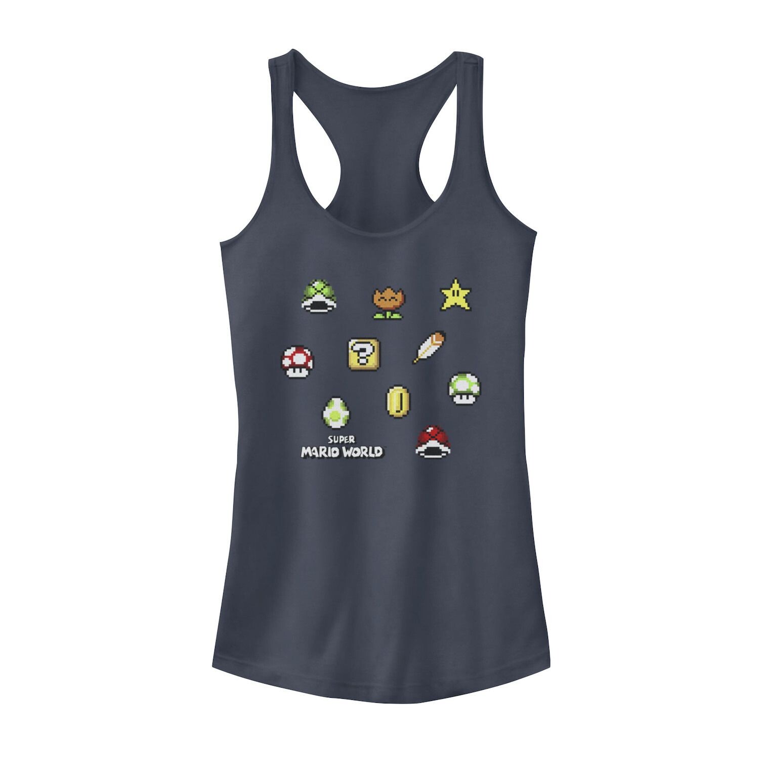Майка для юниоров Super Mario 8-Bit Items Licensed Character
Майка для юниоров Super Mario 8-Bit Items Licensed Character